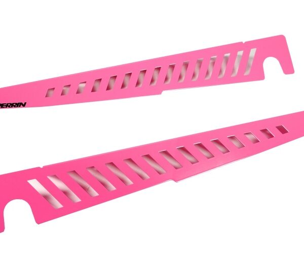 Perrin 22-23 Subaru WRX Fender Shroud Set - Hyper Pink