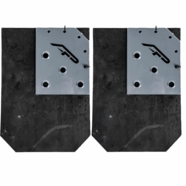 Agency Power 20-22 Polaris RZR Pro XP/ 22-23 Polaris RZR Pro R Gray Rear Mud Guards