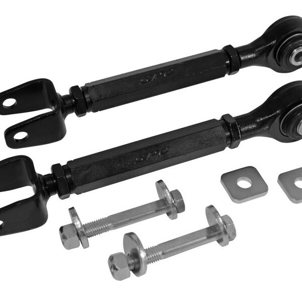 SPC Performance 09+ Nissan 370Z / 08-13 Infiniti G37 Rear Adjstbl Camber Arms w/Toe Cams&Lock Plates