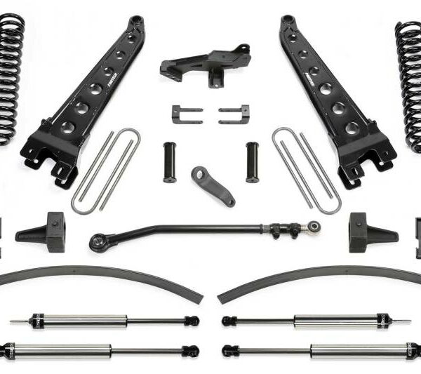 Fabtech 17-21 Ford F250/F350 4WD Diesel 8in Rad Arm Sys w/Coils & Dlss Shks