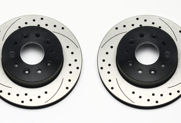 Wilwood Rotor Kit Front-Drilled 65-82 Corvette C2/C3 (1Pc Rotors)