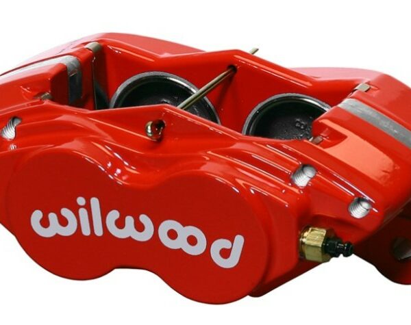Wilwood Caliper-Forged Dynalite-M-Red 1.75in Pistons .81in Disc