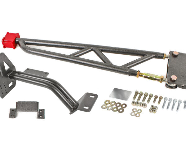 BMR 93-02 F-Body w/o DSL Torque Arm Tunnel Mount (For Long Tube Headers) - Black Hammertone