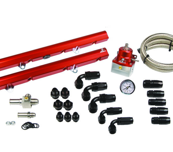 Aeromotive 5.0 Liter Ford Street Billet Fuel Rail System (Ford 5.0 86-98) 5/8in I.D.