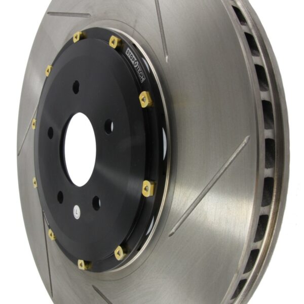 StopTech 09-15 Cadillac CTS-V Slotted 2-Piece Front Right Side Brake Rotor