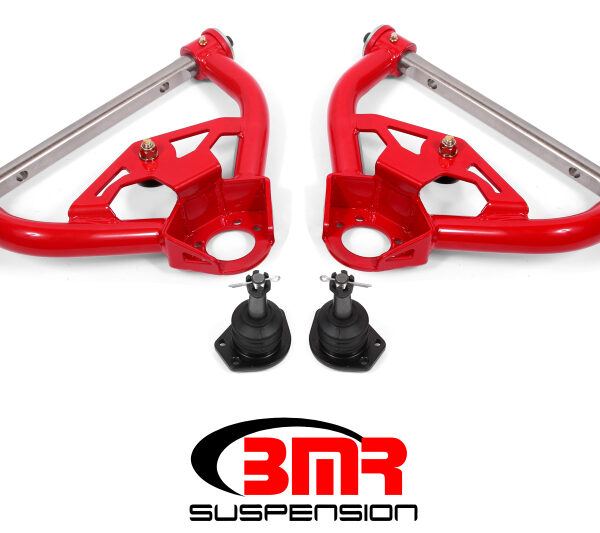 BMR 78-87 G-Body Non-Adj. Upper A-Arms (Polyurethane) - Red