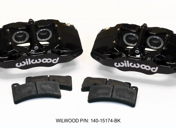 Wilwood DPC56 Rear Caliper Kit Black Corvette All C5 / Base C6 1997-2013