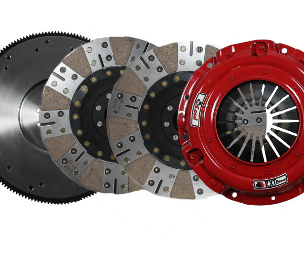 McLeod RXT Twin Disc Clutch Kit Chevy LSA/LT1/LT4 1-1/8 X 26 Spline 8 Bolt Crank Steel FW Retro Fit