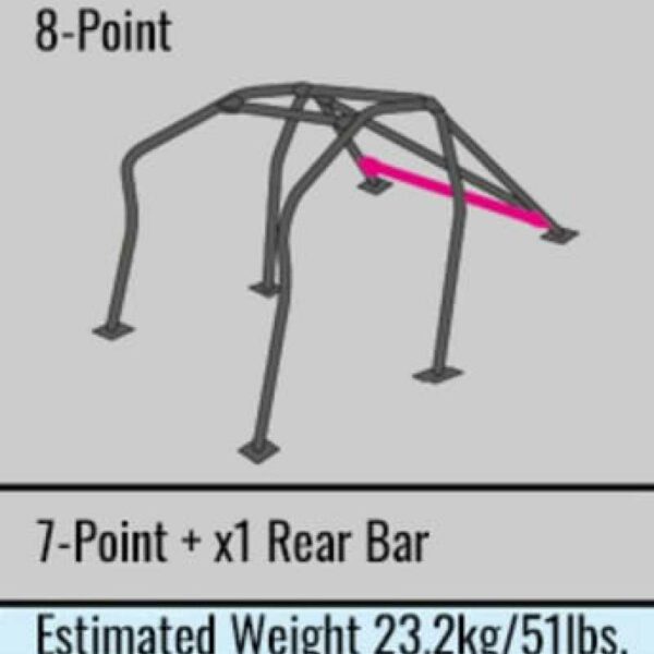 Cusco Chro-moly Roll Cage 8P EP3 (S/O / No Cancel)