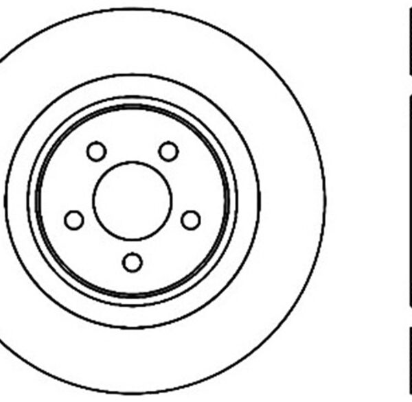 StopTech SportStop 06-09 Chrysler SRT-8 Front Right Drilled & Slotted Rotor