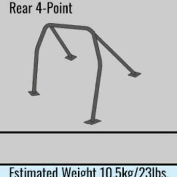 Cusco Chro-moly Roll Cage 4P NA6 HARD TOP (S/O / No Cancel)
