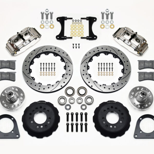 Wilwood Narrow Superlite 6R Front Hub Kit 12.88in Drill Pol TCI-IFS 71-78 (Pinto Based)