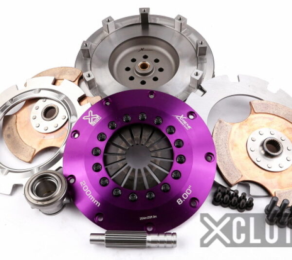 XClutch 99-02 Nissan Silvia S15 2.0L 8in Twin Solid Ceramic Clutch Kit