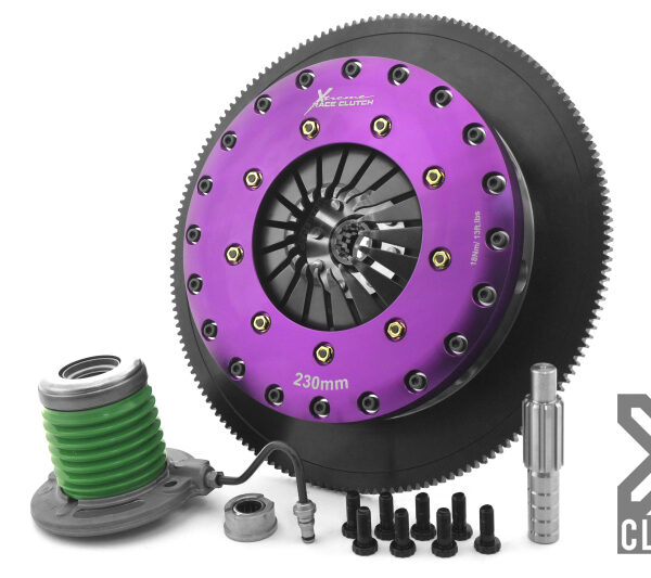 XClutch 05-10 Ford Mustang GT 4.6L 9in Triple Solid Organic Clutch Kit