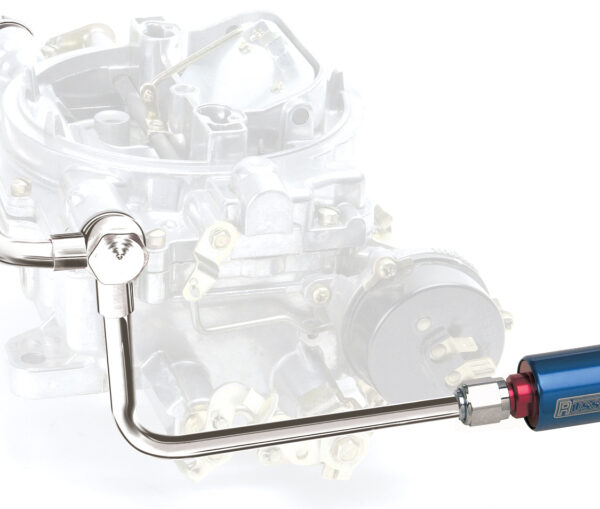 Edelbrock Dual Feed Line/Thunder Series Carb w/ Fuel Filter