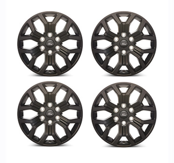 Ford Racing 2024 F-150 18x7.5in Wheel Kit - Matte Black