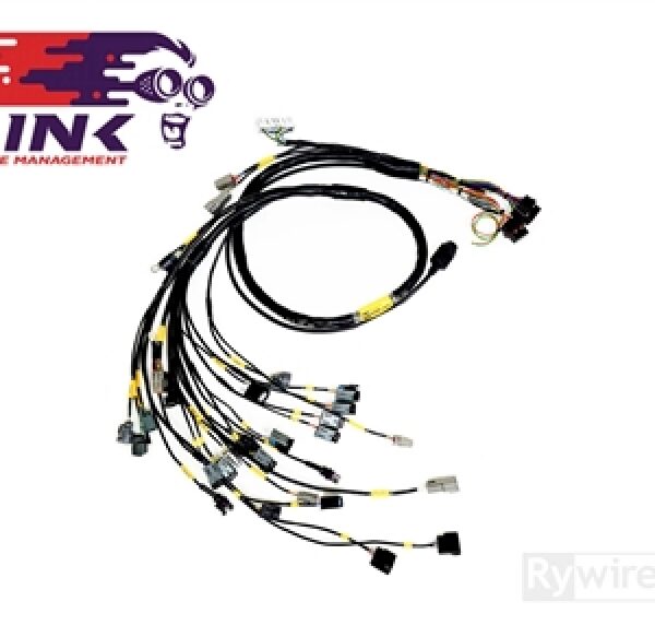 Rywire Honda B w/Link G4 ECU Eng Harn w/OBD1 Alt/EV1 /AEM IAT/MAP (Adapt Req/Specify ECU D/S Only)