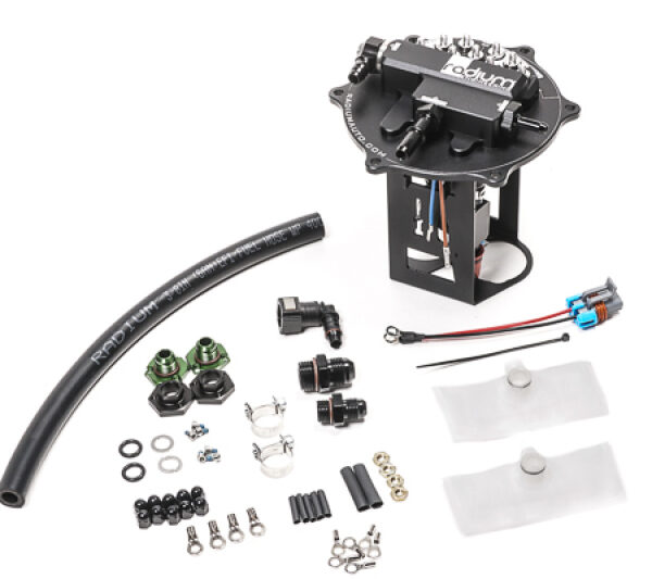 Radium Engineering EVO 7/8/9 Fuel Pump Hanger For Walbro F90000267/274/285 - Pumps Not Included