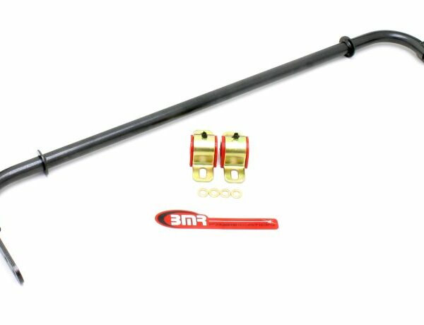 BMR 10-11 5th Gen Camaro Rear Hollow 25mm Adj. Sway Bar Kit w/ Bushings - Black Hammertone