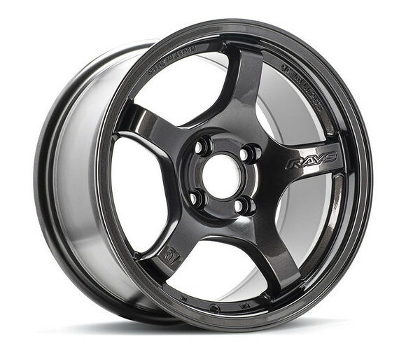 Gram Lights 57CR 15x8.0 +35 4-100 Super Dark Gunmetal Wheel