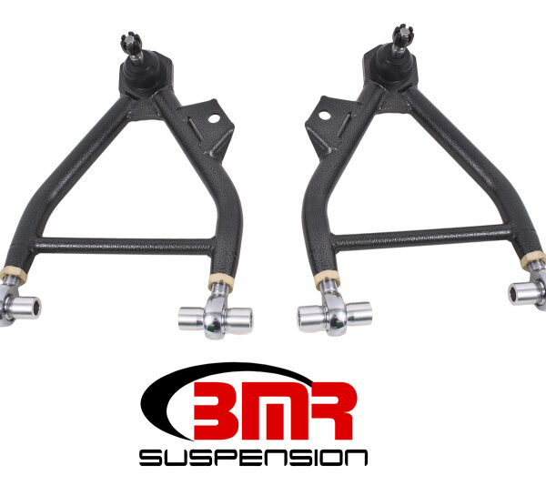 BMR 94-04 Mustang Lower A-Arm (Coilover Only) w/ Adj. Rod End and STD. Ball Joint - Black Hammertone