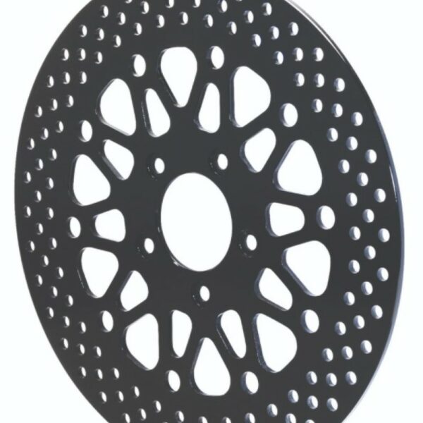 Wilwood Rotor-Rear-H-D Motorcycle 2000-07 Black Finish 11.50 x .196 - 5 on 3.25in