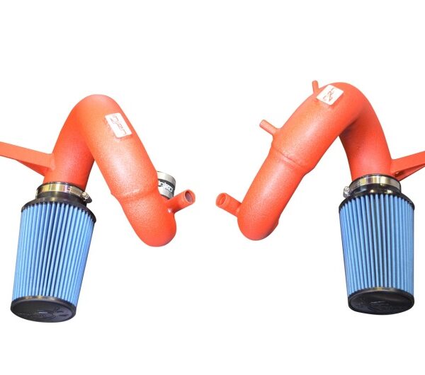 Injen 18-20 Kia Stinger 3.3L Twin Turbo Wrinkle Red Short Ram Air Intake