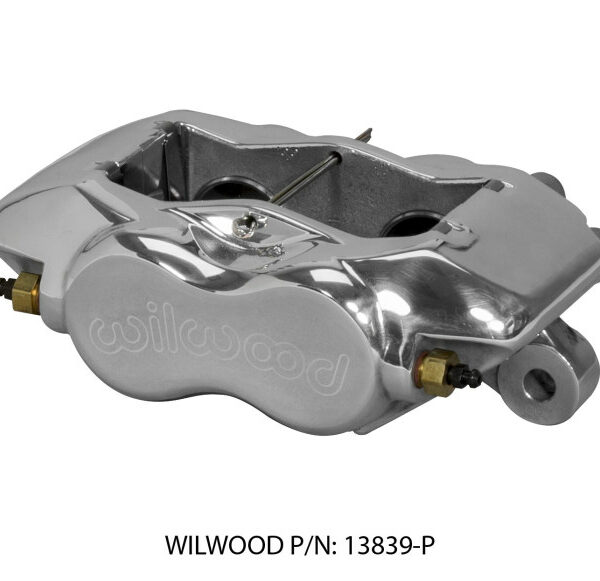 Wilwood Caliper-Forged DynaliteI Polished 1.38in Pistons .81in Disc