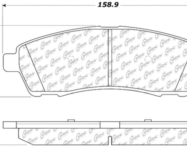 StopTech 99-04 Ford F-250 / 00-05 Excursion / 99-04 F-350 Super Duty Rear Truck & SUV Brake Pads