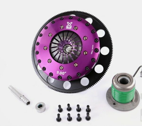 XClutch 05-10 Ford Mustang GT 4.6L 9in Twin Solid Organic Clutch Kit