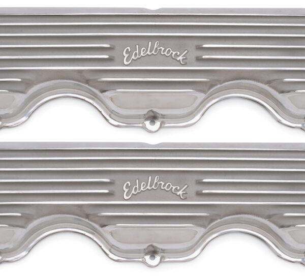 Edelbrock Valve Cover Classic Series Chevrolet W 348/409 CI V8 Polshed