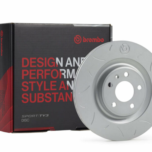 Brembo 99-09 Subaru WRX STI/WRX STI (GDB) AWD Rear TY3 Sport Disc Rotor - 316X20