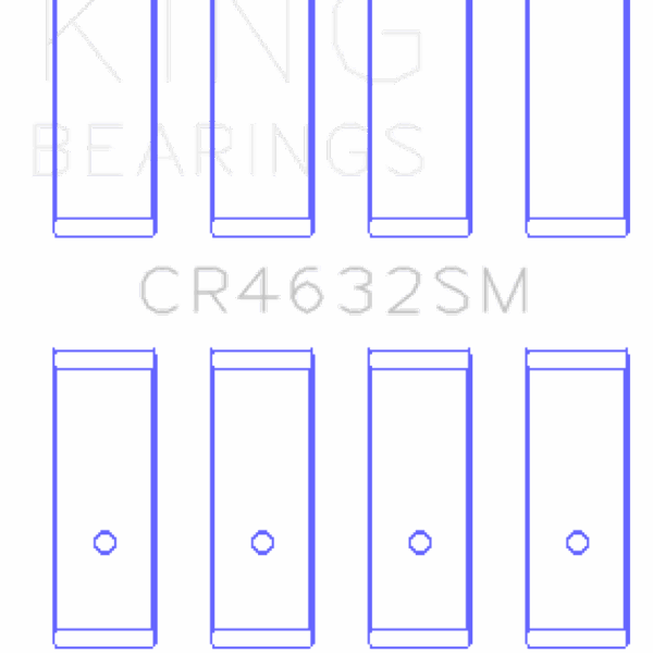 King Nissan HR15/16DE (Size STD) Rod Bearing Set