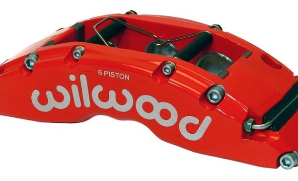 Wilwood Caliper-TC6R-Red 1.88/1.62/1.62in Pistons 1.38in Disc
