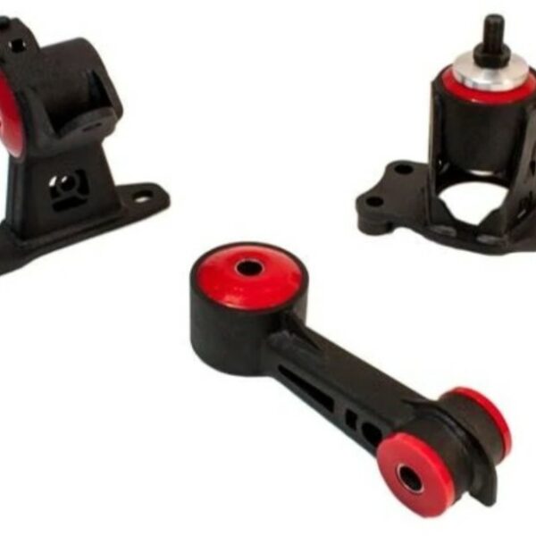 Innovative 11-15 Honda CR-Z L-Series Black Steel Mounts 85A Bushings