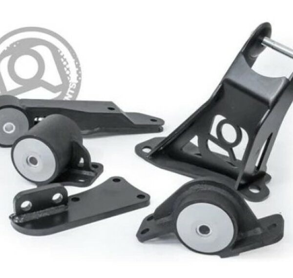 Innovative 00-07 Honda Insight K-Series Black Steel Mounts 85A Bushings (Auto to Manual)