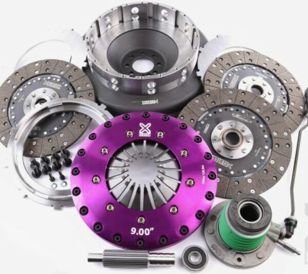 XClutch 14-19 Chevrolet Corvette 6.2L 9in Triple Solid Organic Clutch Kit