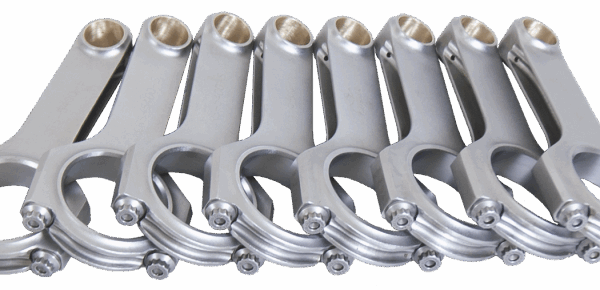 Eagle Ford 302 2.100in Journals .927in Pin H-Beam Connecting Rods w/ARP2000 Bolts (Set of 8)