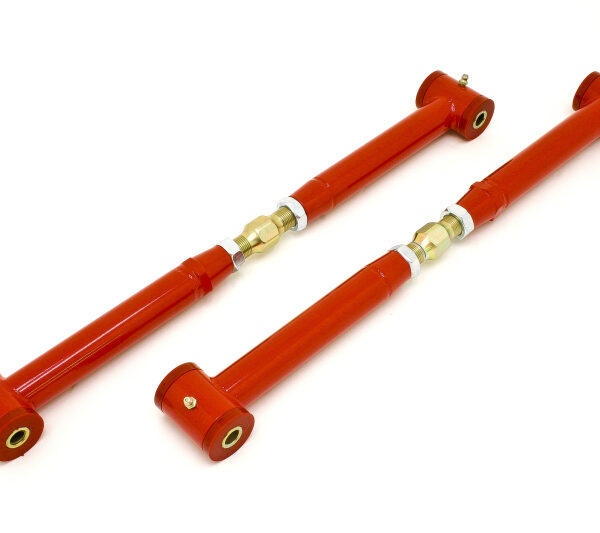 BMR 82-02 3rd Gen F-Body Chrome Moly Lower Control Arms On-Car Adj. (Polyurethane) - Red