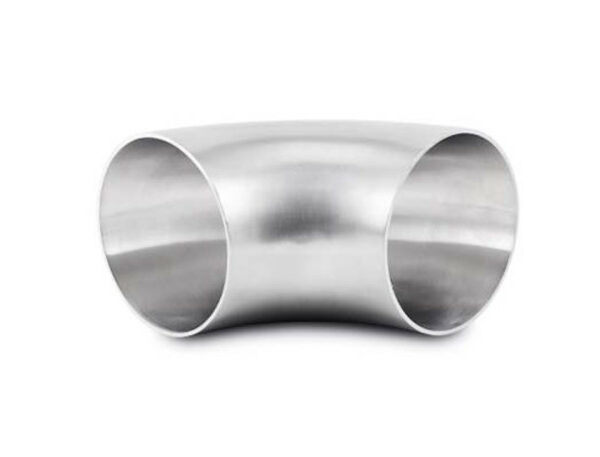 Vibrant 4.0in OD T304 SS 90 Deg Mandrel Bend Elbow (4.0in Centerline Radius)