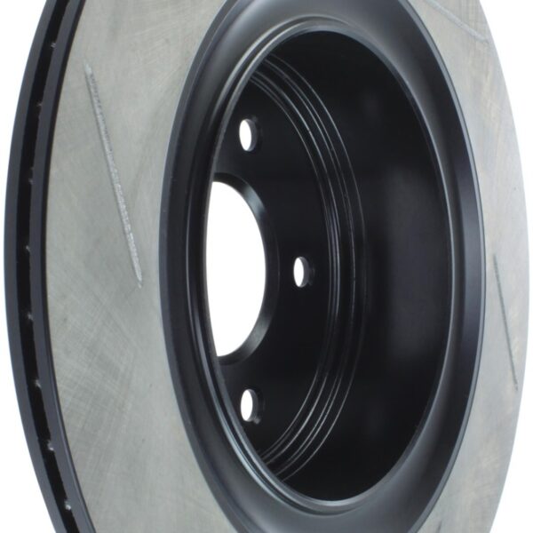 StopTech Power Slot 07-08 Infiniti G35 2WD Sport Sedan / 08-09 G37 SportStop Slotted Rear Left Roto