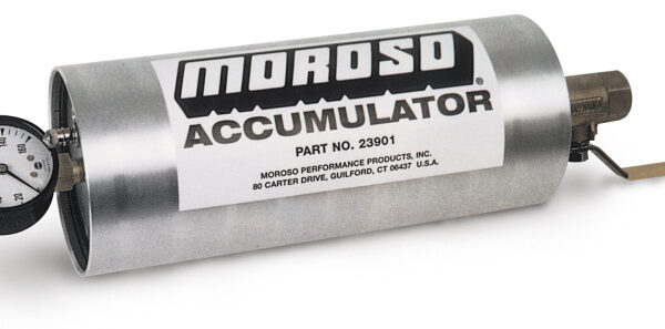 Moroso Oil Accumulator - 1.5 Quart - 10in x 4.25in