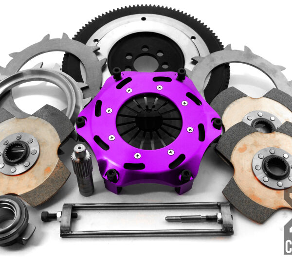 XClutch 07-17 Mitsubishi Lancer EVO X 2.0L 7.25in Triple Solid Ceramic Clutch Kit