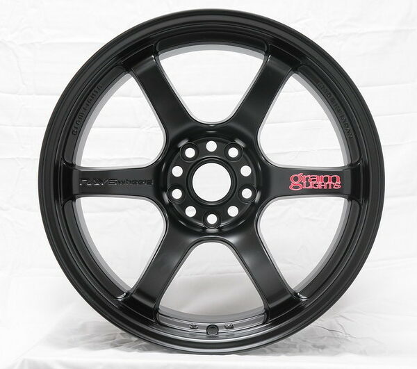 Gram Lights 57DR 19x9.5 +35 5-120 Semi Gloss Black Wheel