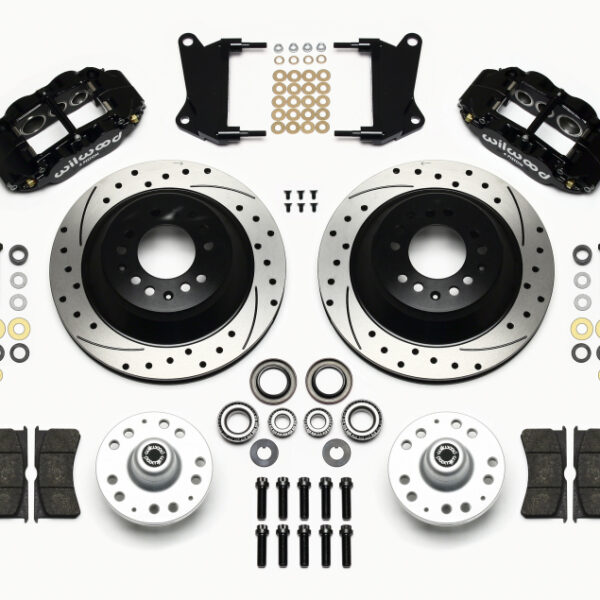 Wilwood Narrow Superlite 6R Front Hub & 1PC Rtr Kit 12.88in Dril 67-69 Camaro 64-72 Nova Chevelle
