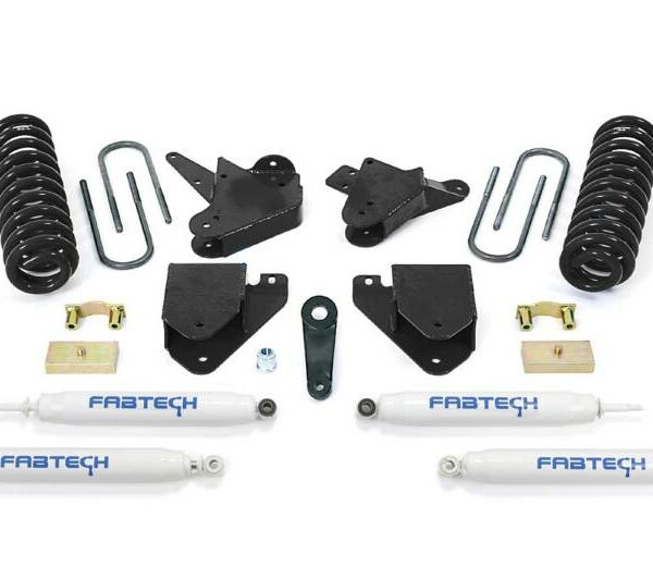 Fabtech 05-07 Ford F250 2WD V10 & Diesel 6in Basic Sys w/Perf Shks