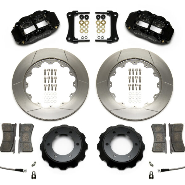 Wilwood Narrow Superlite 6R Front Kit 14in Slotted Rotor w/ Lines 05-15 Toyota Tacoma