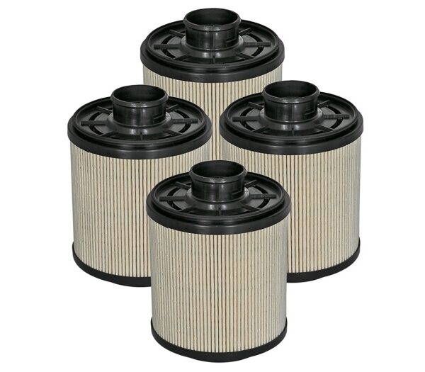 aFe Pro GUARD D2 Fuel Filter 11-17 Ford Diesel Trucks V8 6.7L (td) (4 Pack)