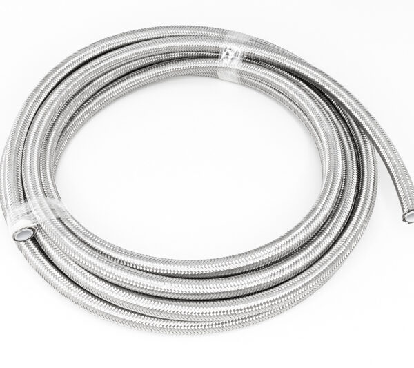 DeatschWerks 6AN SS Double Braided PTFE Hose 20 Feet