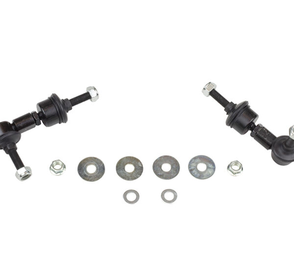 Whiteline 5/05+ Ford Focus / 04+ Mazda 3 BK Rear Swaybar Link Kit H/Duty Adj Steel Ball